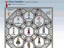 Tablet Screenshot of chezcanelle.fr